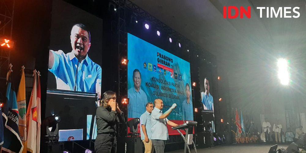 Erwin Aksa Umbar Target Prabowo-Gibran Menang 60 Persen di Sulsel