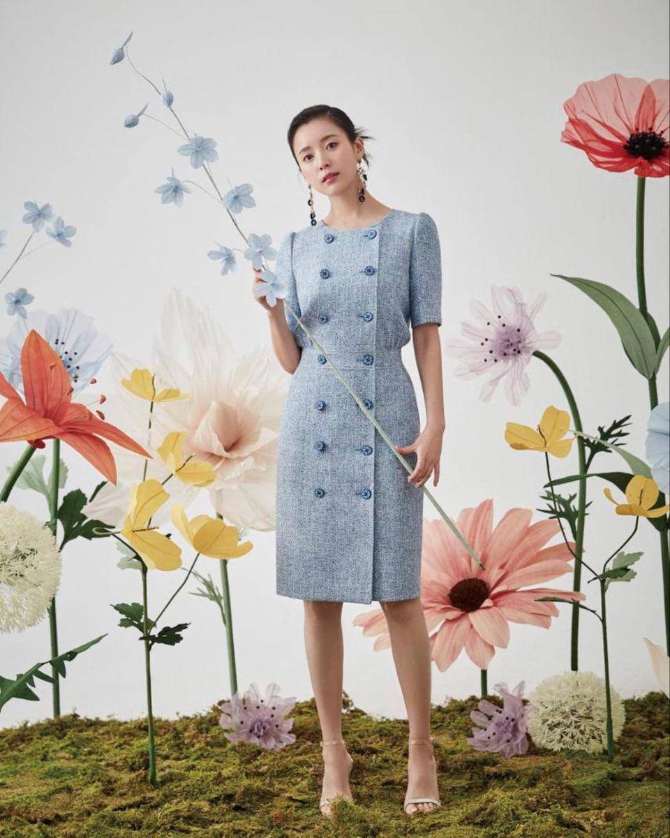inspirasi dress simpel ala Han Hyo Joo (instagram.com/hanhyojoo222)