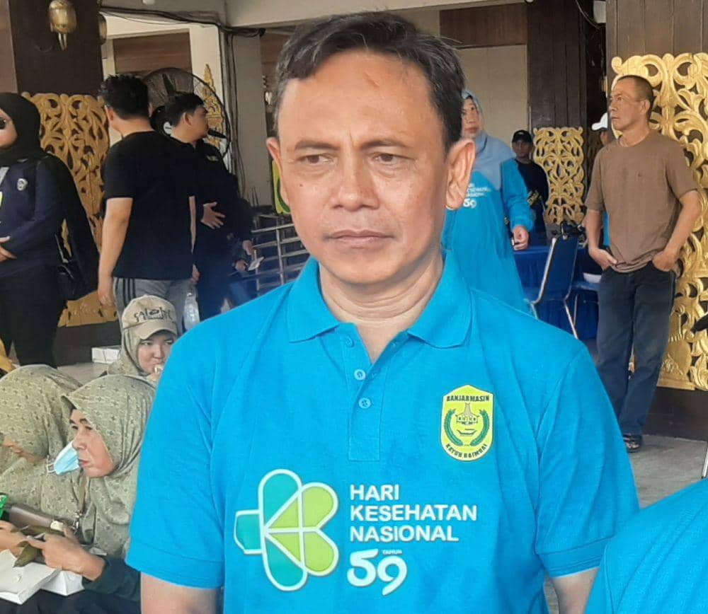 Kadis Kesehatan Kota Banjarmasin, Dr Tabiun Huda.