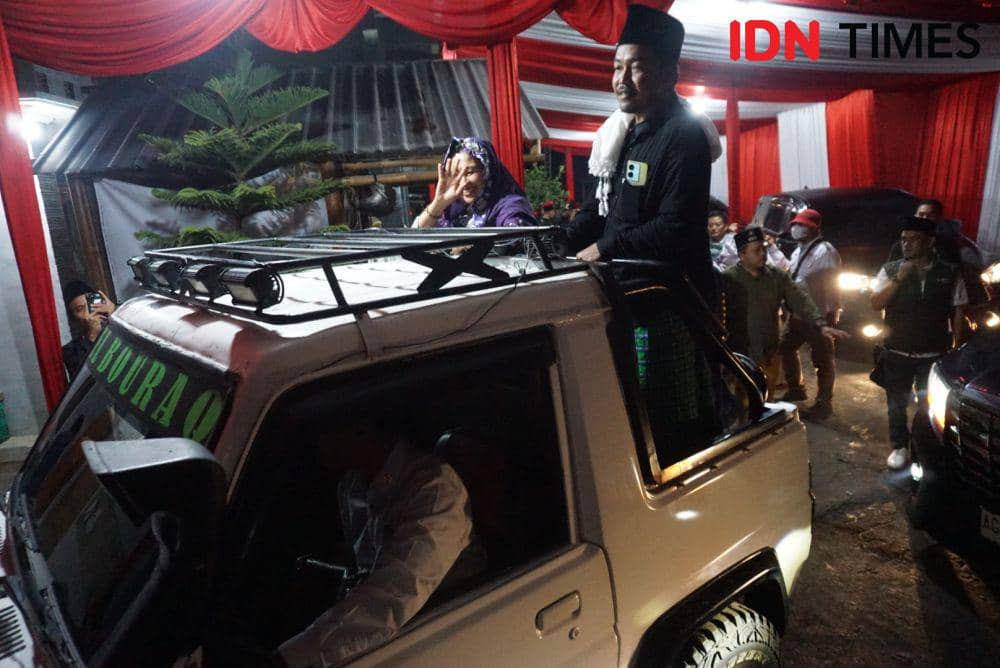 Dewan Penasihat Tim Pemenangan Nasional (TPN) Ganjar - Mahfud, Yenny Wahid. (IDN Times/Herlambang Jati Kusumo)