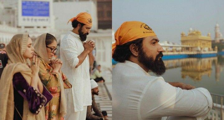8 Foto Vicky Kaushal Kunjungi Kuil Emas sebelum Perilisan Sam Bahadur