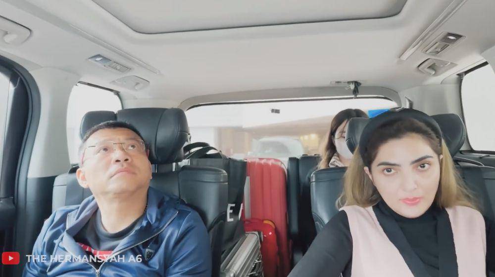 Ashanty terap tidur (YouTube.com/The Hermansyah A6)