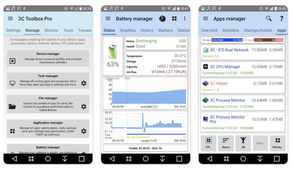 Aplikasi 3C All-in-One Toolbox (play.google.com/3C All-in-One Toolbox)