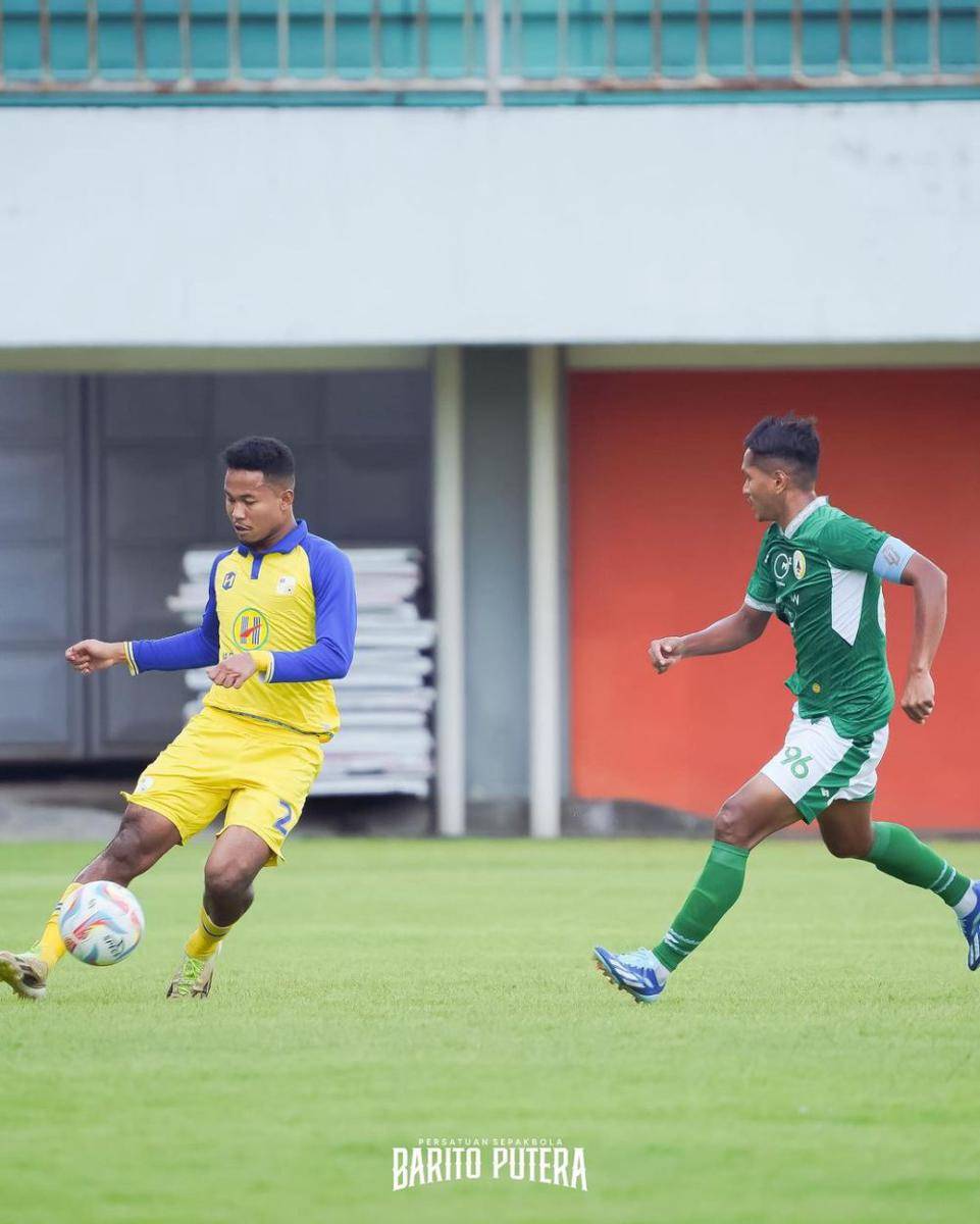 PSS Sleman vs Barito Putera pada pekan ke-20 Liga 1 2023/2024 di Stadion Maguwoharjo, Sleman, Minggu (26/11/2023) sore. (instagram.com/psbaritoputeraofficial)