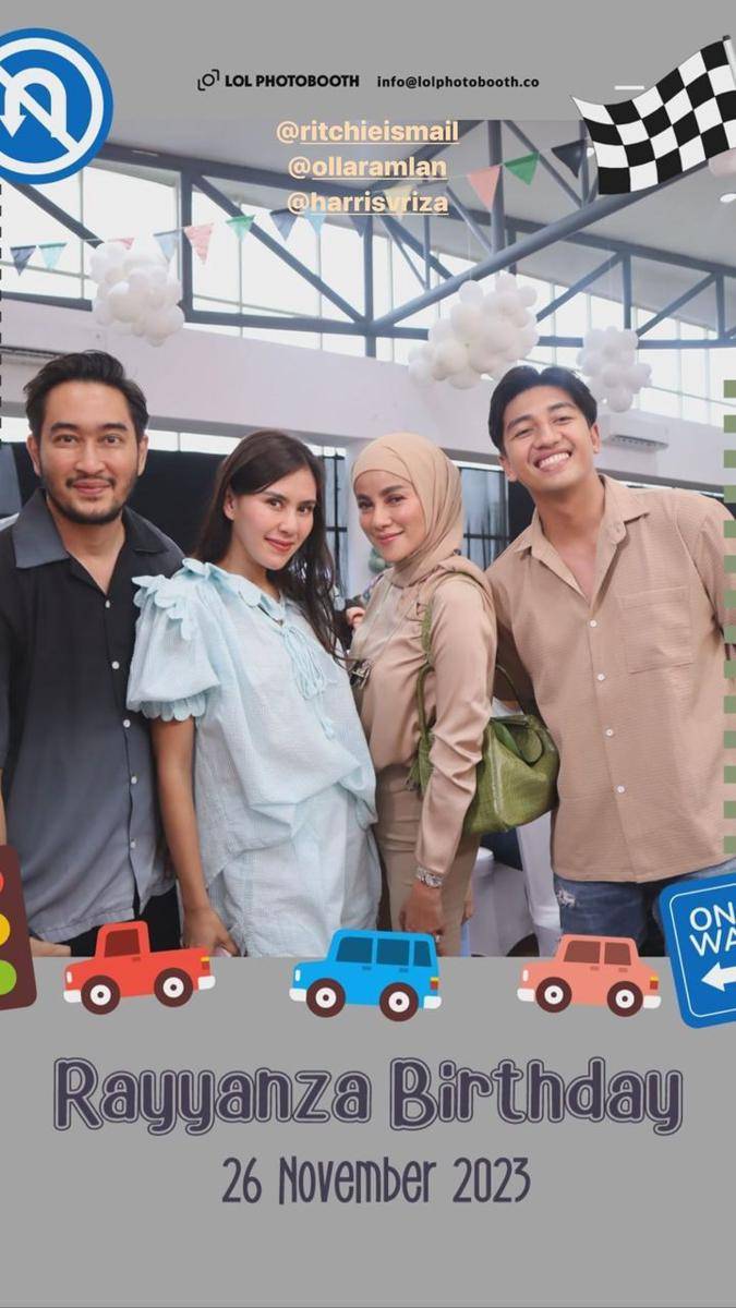 tamu artis ulang tahun Rayyanza (Instagram.com/syahnazs)