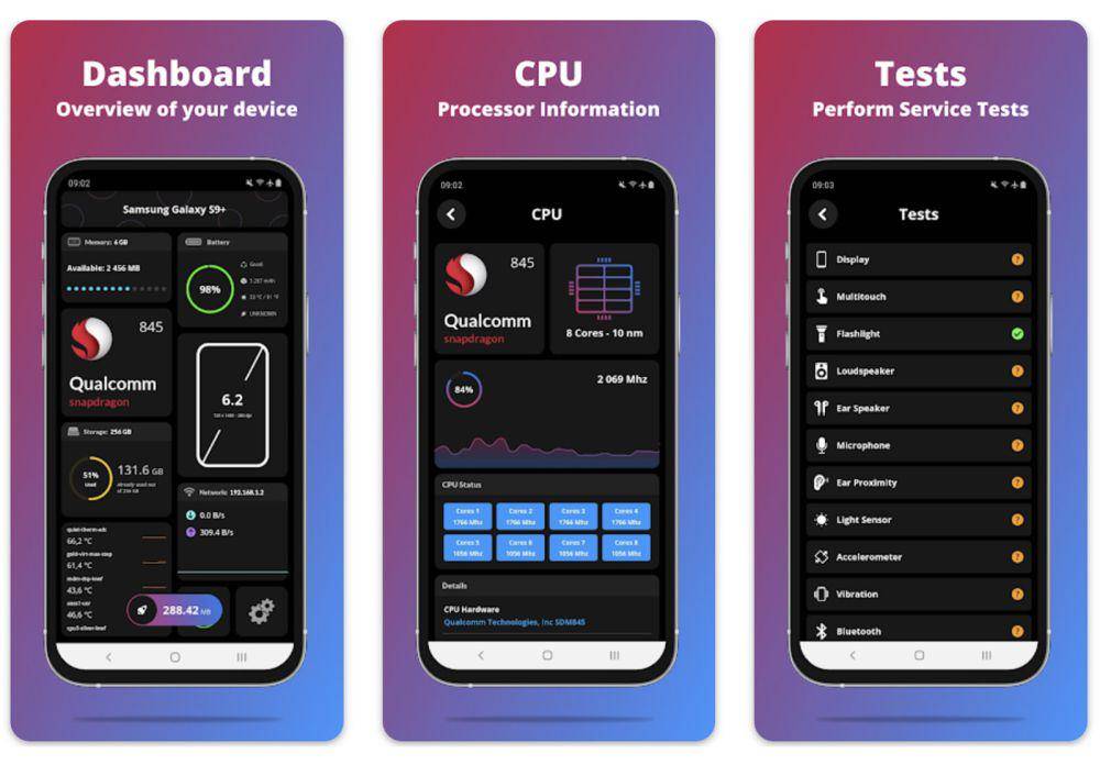 Penampakan aplikasi G-CPU (play.google.com/G-CPU)