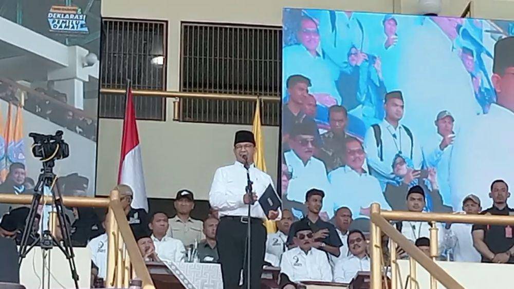 Anis Baswedan ajak warga PSHT untuk tolak segala bentuk provokasi/ IDN Times/ Riyanto