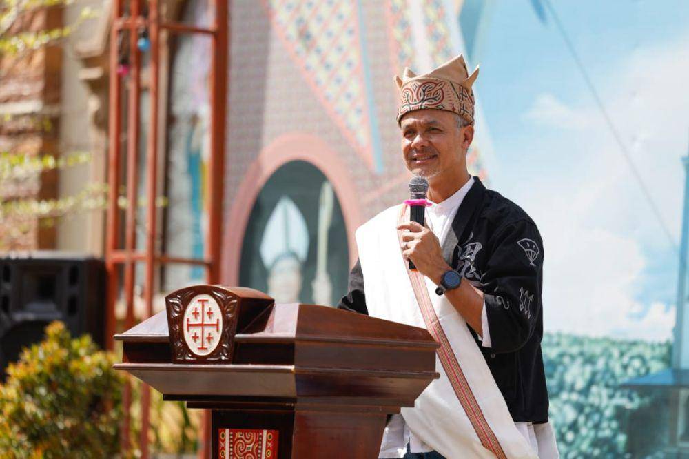 Ganjar Pranowo bertemu sejumlah warga di Tana Toraja (IDN Times/Istimewa)