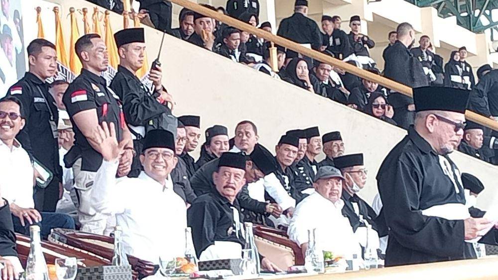 Anis Baswedan capres urut 1 saat hadiri deklarasi damai pemilu 2014