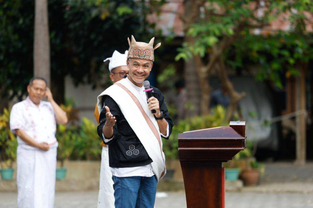 Ganjar Pranowo bertemu sejumlah warga di Tana Toraja (IDN Times/Istimewa)