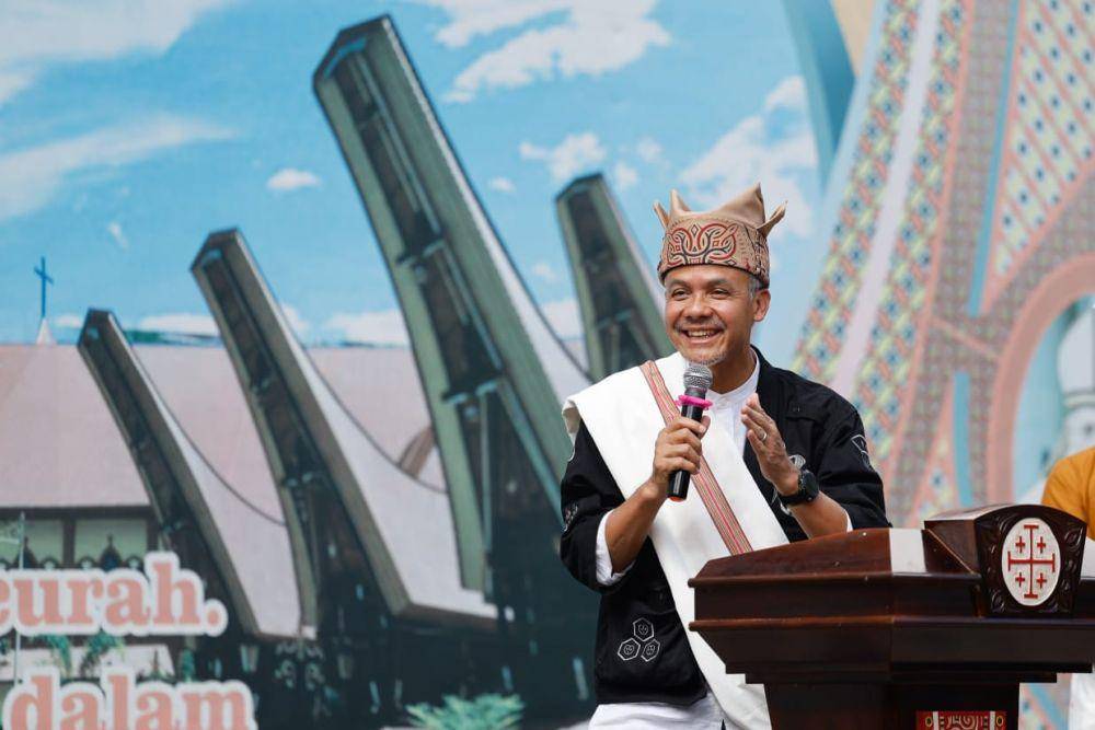 Ganjar Pranowo bertemu sejumlah warga di Tana Toraja (IDN Times/Istimewa)