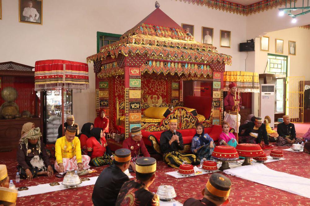 Ganjar Janji Perjuangkan Pemekaran Wilayah Kedatuan Luwu Jadi Provinsi