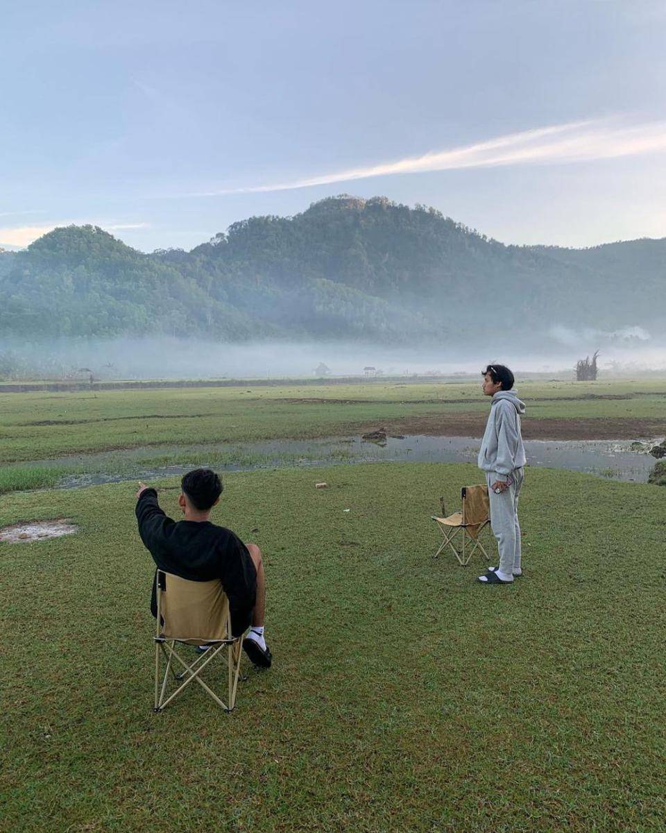 potret berwisata di Pantai Kebo, Trenggalek (instagram.com/firdaaannnn__)
