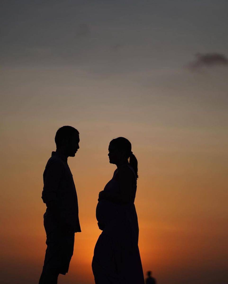potret kehamilan anak pertama Indah Indriana (instagram.com/indahindriana)