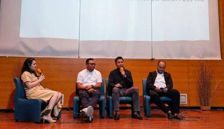 Bagas Adhadirgha Chairman ASEAN Young Entrepreneur Council (AYEC) saat jadi pembicara. Dok. Istimewa.