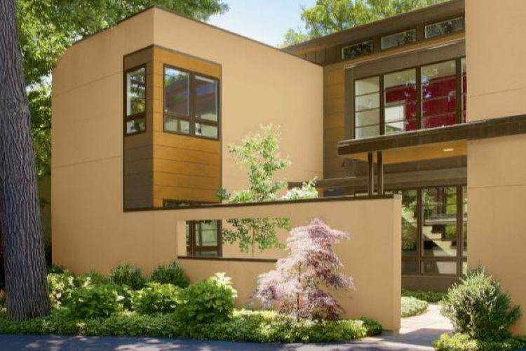 Rumah modern minimalis (hgtv.com/Valspar)