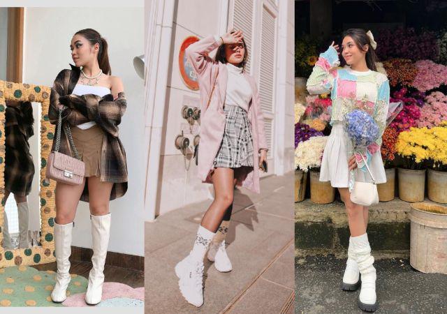 7 Inspirasi Padu Padan Mini Skirt ala Lula Lahfah, Chic nan Girly!