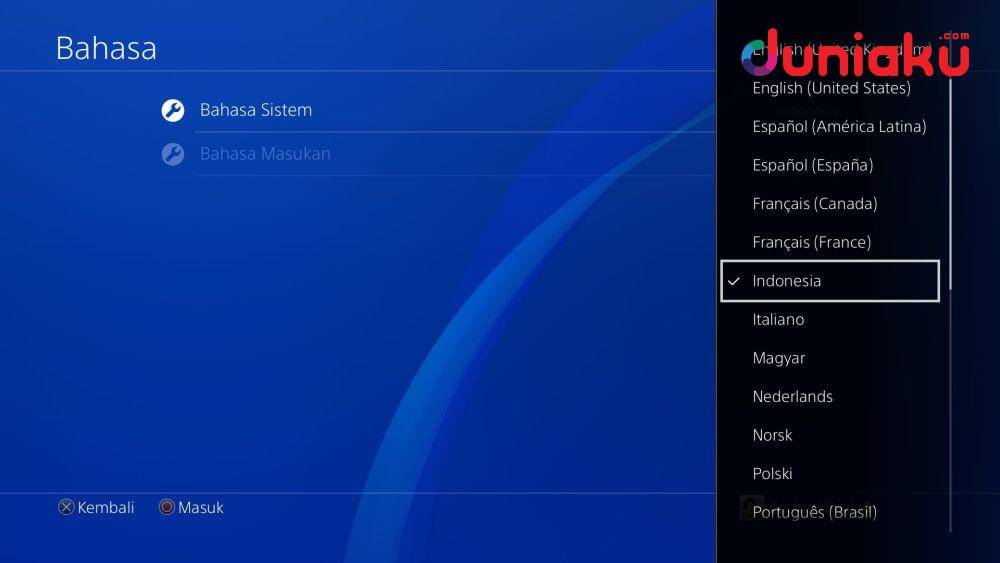 Screenshot layar PS4 Fahrul Nurullah. (Duniaku.com/Fahrul Razi Uni Nurullah)