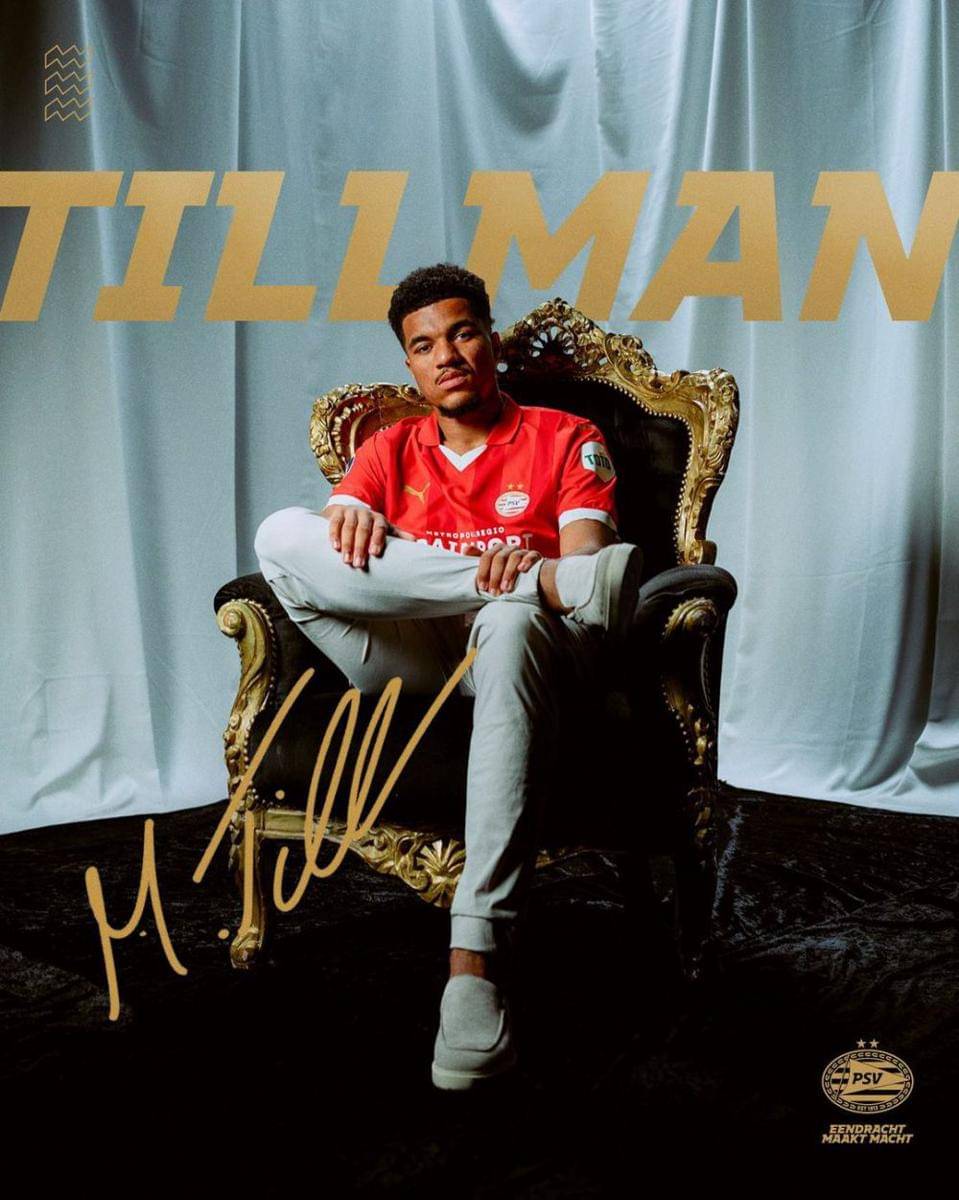 Malik Tillman (instagram.com/psv dan malik.tillman)