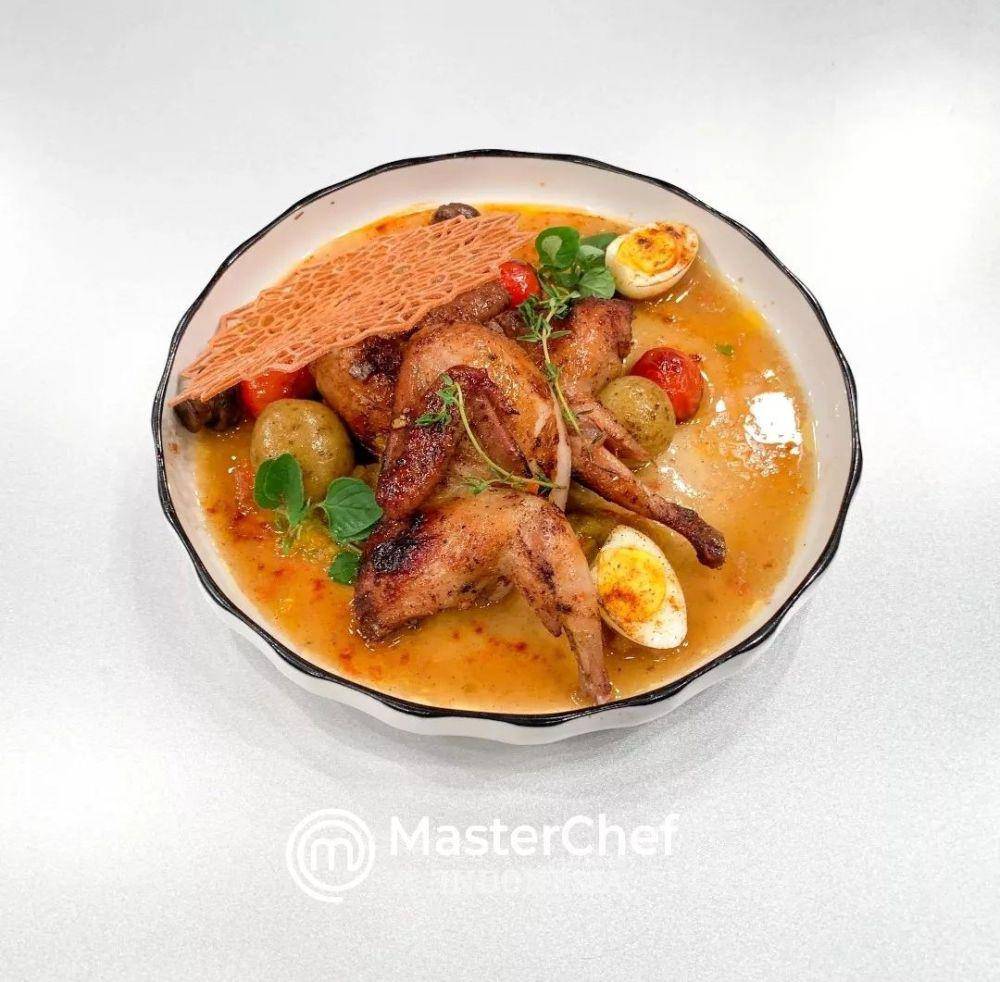 Potret roasted quail ala Kiki MasterChef Indonesia (instagram.com/kiki.mci11)