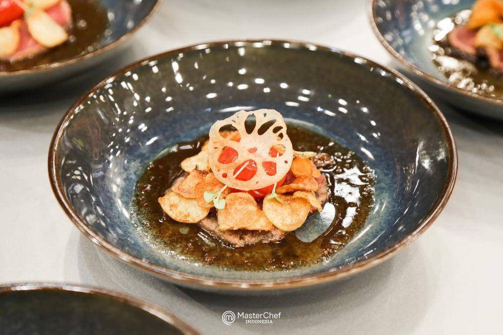 Potret semur carpacio ala Kiki MasterChef Indonesia (instagram.com/kiki.mci11)