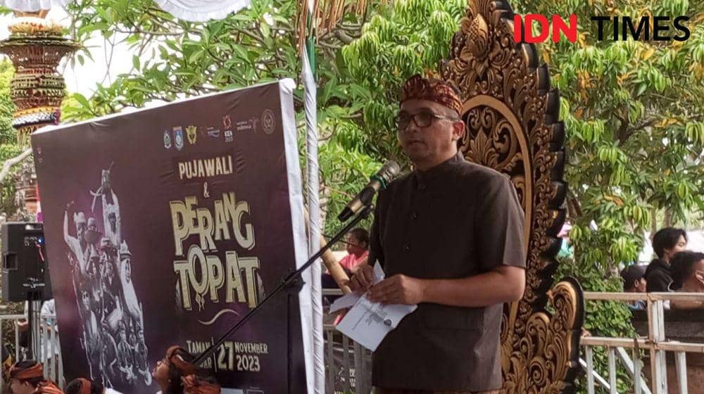 Direktur Event Daerah Kemenparekraf Reza Pahlevi. (IDN Times/Muhammad Nasir)