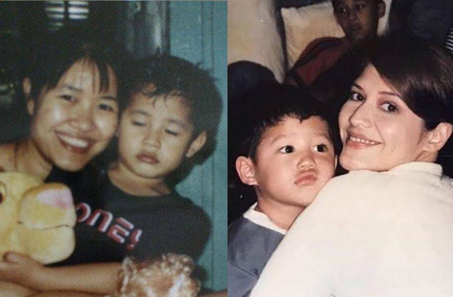 masa kecil Meerqeen dan Teuku Rassya (instagram.com/meerqeen/ | instagram.com/teukurassya/)