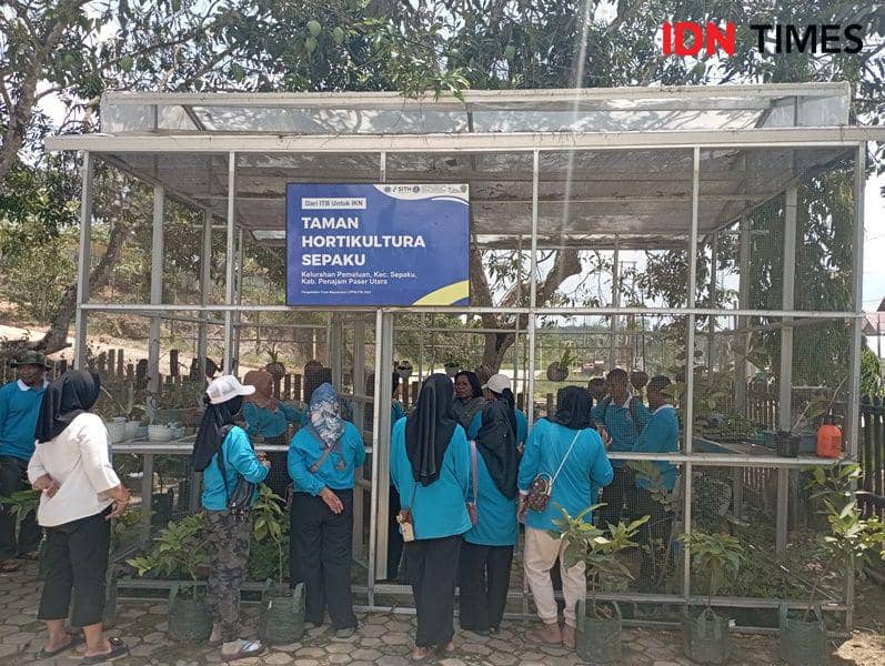 Pelatihan dan pendampingan yang dilaksanakan ITB pada warga Pemaluan (IDN Times/Ervan)