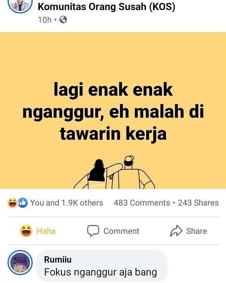 Stres Auto Hilang, 9 Meme Menganggur Ini Kocak Banget