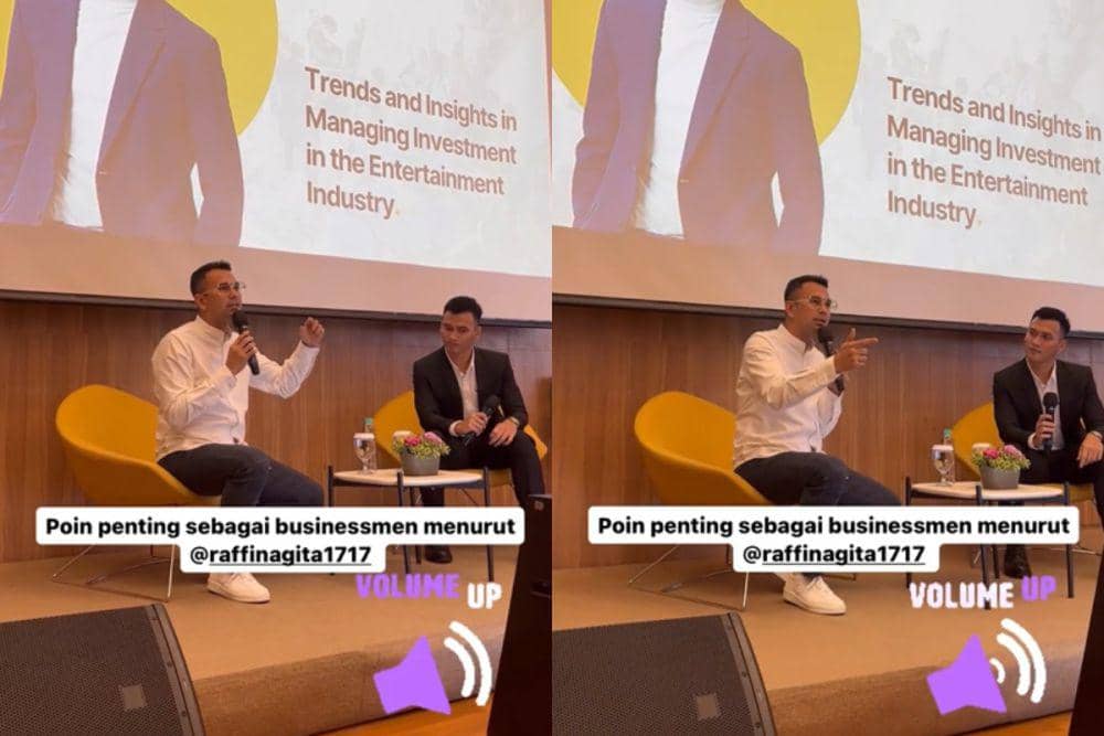 7 Potret Raffi Ahmad Jadi Dosen Tamu di ITB, Ngajar Kuliah Bisnis!