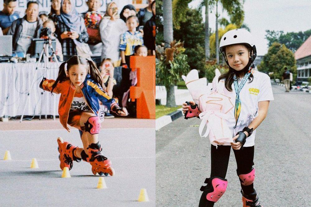 7 Momen Gempi Ikut Lomba Sepatu Roda Tingkat Nasional, Bikin Bangga!