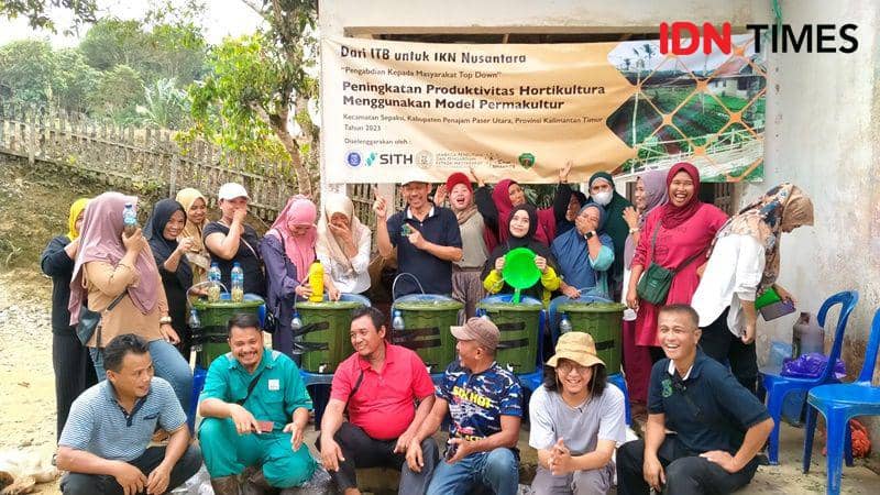 ITB Melatih Warga Sepaku Kembangkan Pertanian Ramah Lingkungan