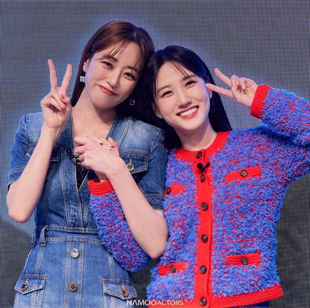 Kim Hyo Jin dan Park Eun Bin (instagram.com/namooactors)