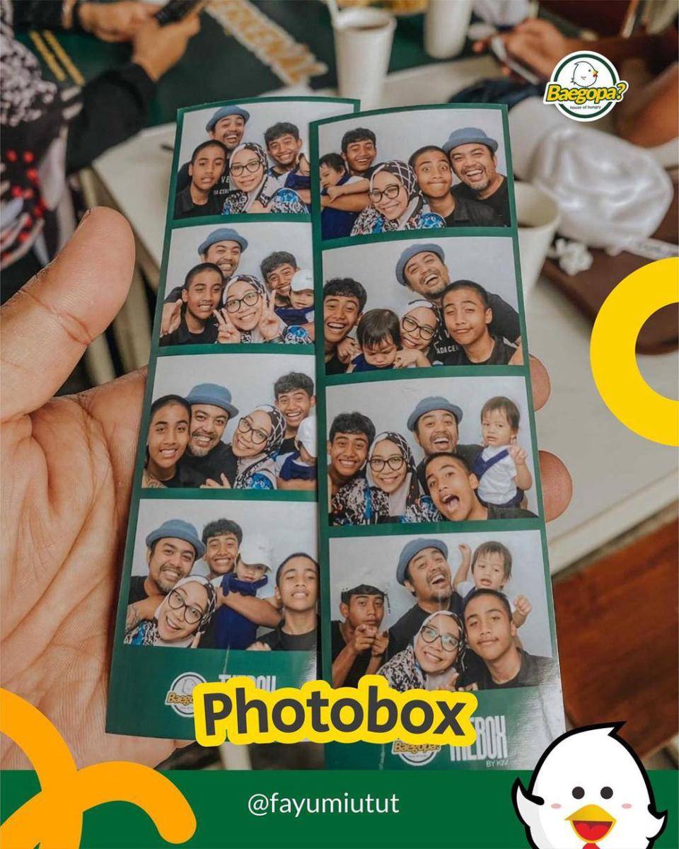 Hasil cetak photobox di Baegopa Malang. Instagram/baegopafood