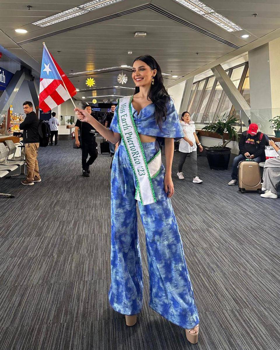 Miss Earth Puerto Riko 2023, Victoria Arocho (instagram.com/victoriaarochoo)