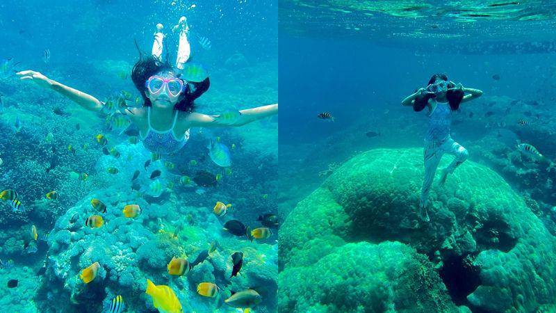 snorkeling di Nusa Lembongan (instagram.com/quinnsalman)