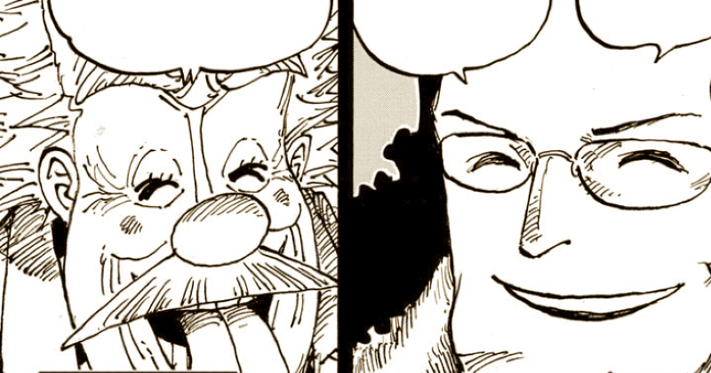 Adegan kemunculan nama Pacifista. (mangaplus.shueisha.co.jp/One Piece)