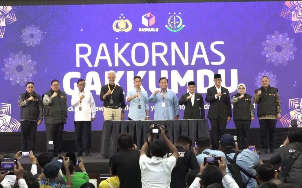 24 Parpol Bacakan Deklarasi Pemilu 2024, Janji Tak Main Politik Uang