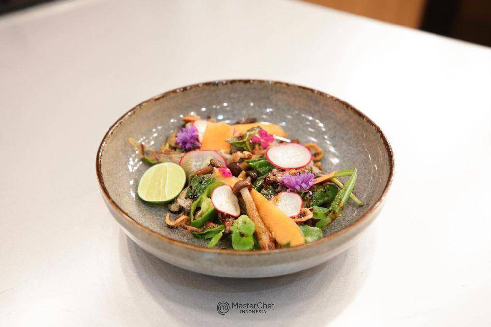 Potret japanese forest salad ala Belinda MasterChef Indonesia Season 11 (instagram.com/belinda.mci11)