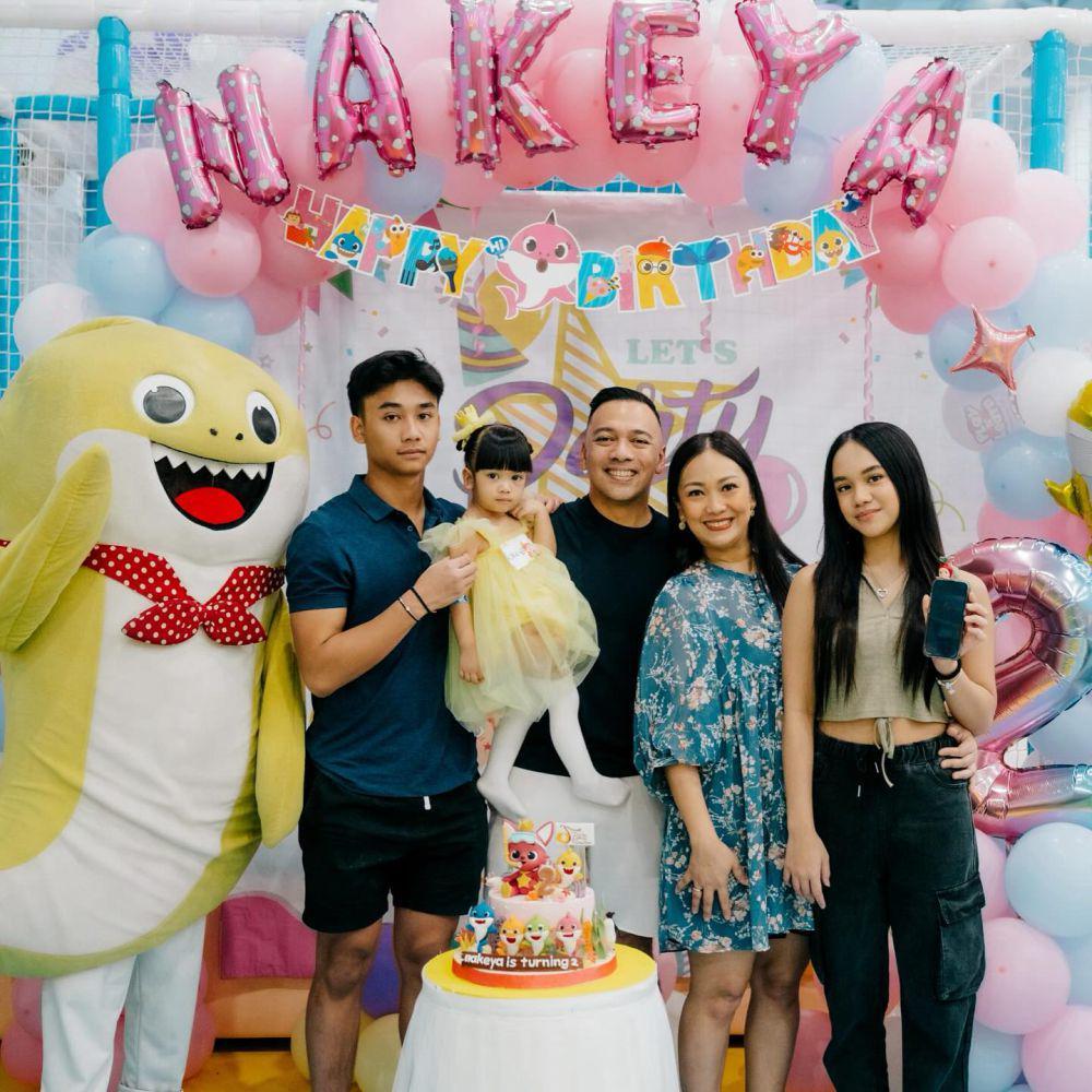 potret ulang tahun anak bungsu Nola B3 (instagram.com/riafinola)