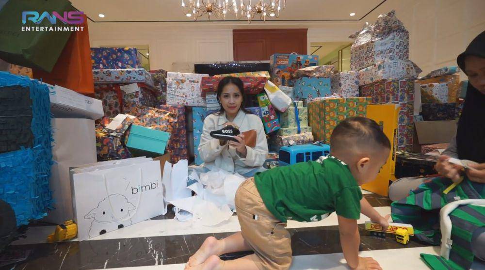 hadiah ulang tahun Rayyanza (youtube.com/rans entertainment)