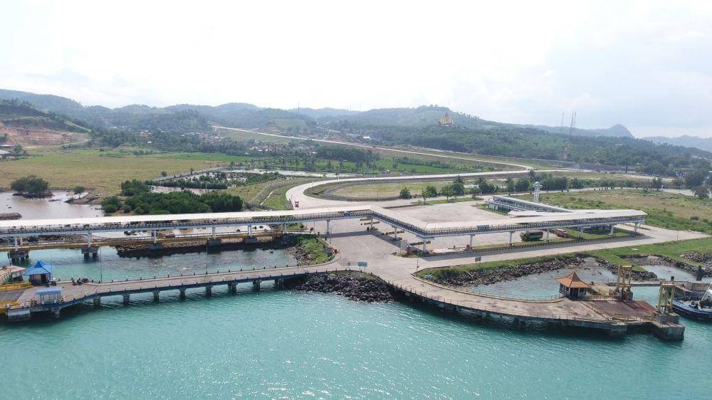 Dermaga sebagai salah satu infrastruktur. (Dok. Kemenkeu)