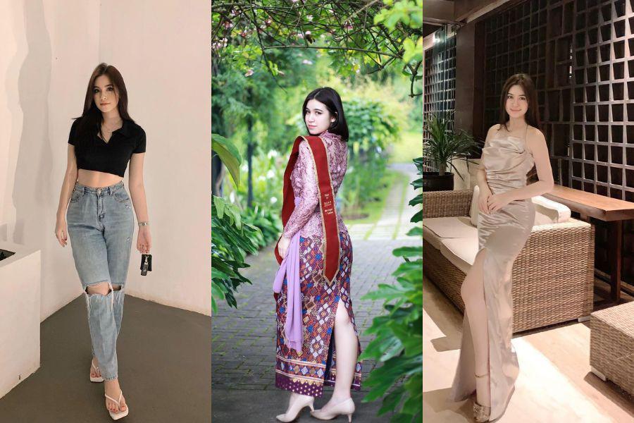 14 OOTD Rinoa Aurora yang Simple namun Tetap Mencuri Atensi Publik
