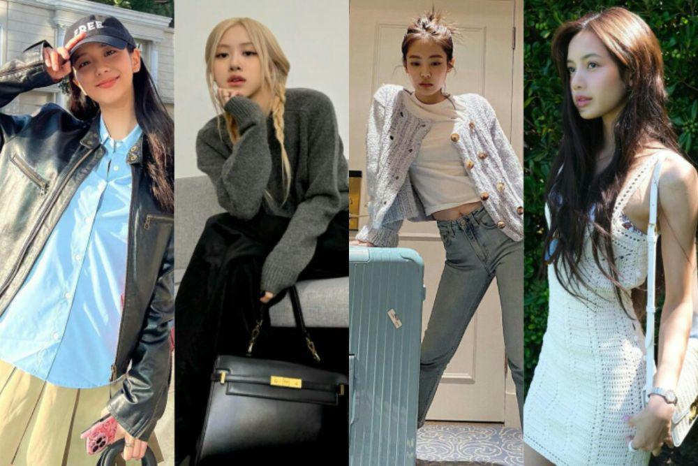 10 Ide Outfit Liburan ala BLACKPINK, Nyaman dan Stylish!