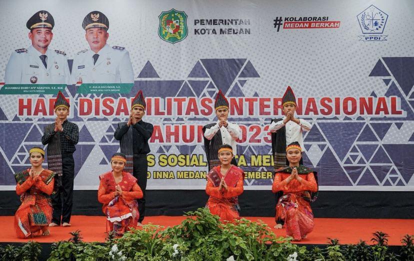 Bobby Minta Penari Disabilitas Selalu Dilibatkan Setiap Kegiatan Pemko