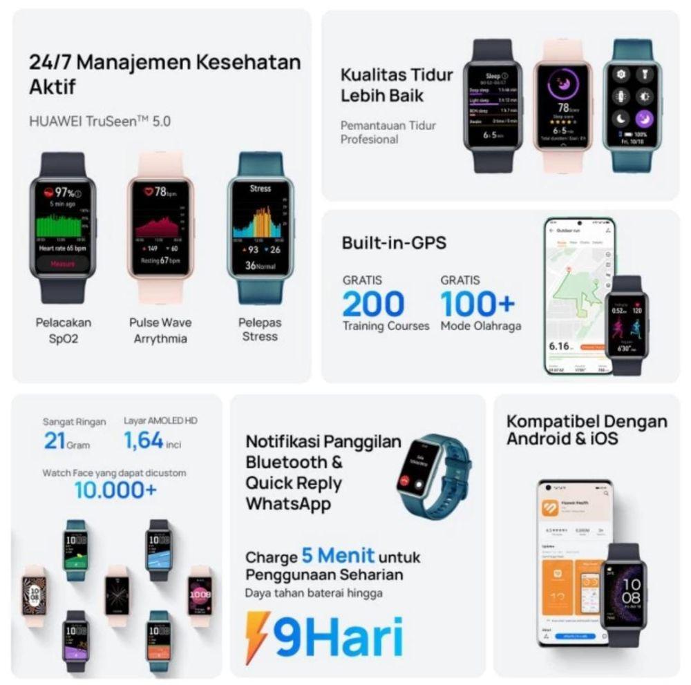 HUAWEI WATCH FIT SE (tokopedia.com/HUAWEI Official Store)
