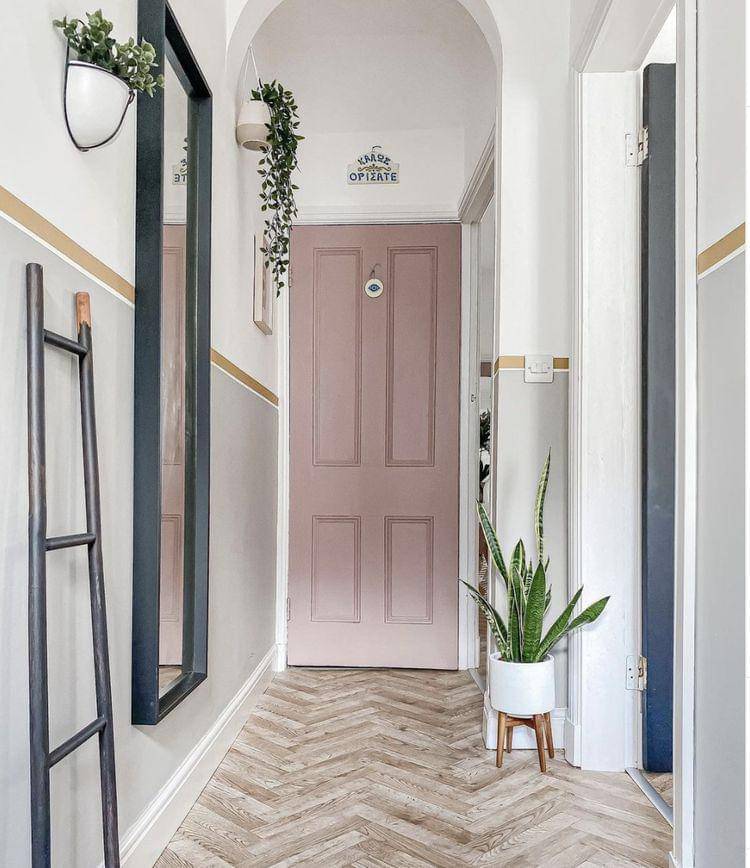 ilustrasi entryway modern dan minimalis (thespruce.com)