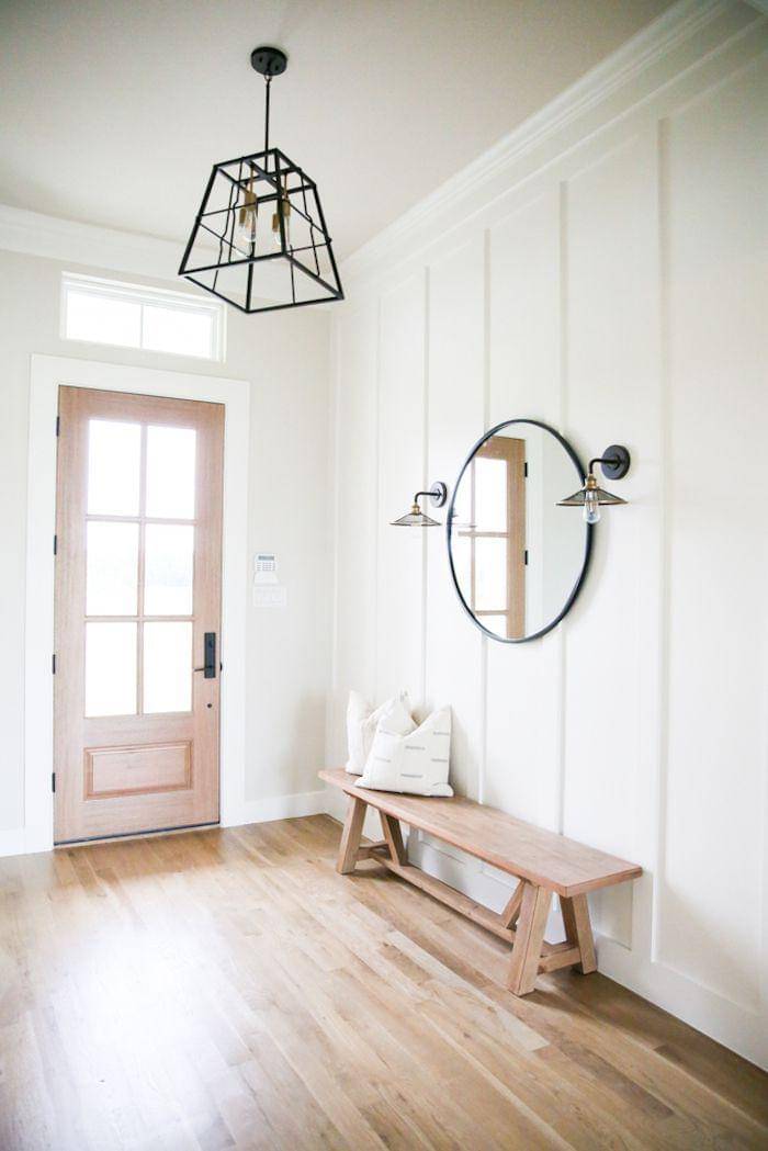 ilustrasi entryway modern dan minimalis (mydomaine.com)