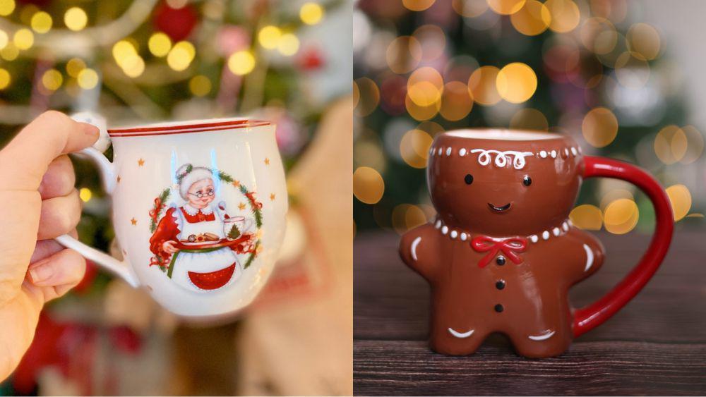 9 Inspirasi Cangkir Tema Natal dari Bentuk Rusa hingga Ginger Man