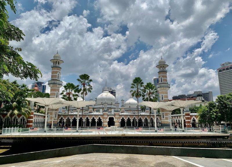 potret Masjid Jamek Sultan Abdul Samad (instagram.com/_mayu44)